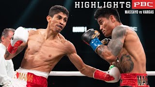 Magsayo vs Vargas HIGHLIGHTS July 9 2022  PBC on Showtime [upl. by Rossy]