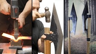 Canadian Blacksmith Making a Badass Bardiche [upl. by Emalee]