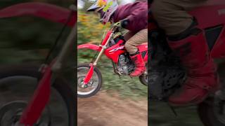 Flying on a new CRF150R [upl. by Araik]