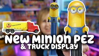 Check Out the Latest Minions PEZ amp ShopRite Trucks Display [upl. by Marleen]