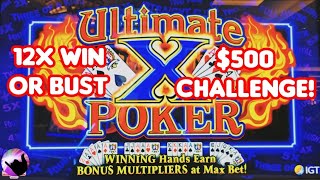 High Limit Ultimate X Challenge  Win on a 12x or Bust [upl. by Grizelda]