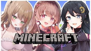 【with浅ちゃん＆後半あやちゃんも】がんばって生きる！戦う！【Minecraft／5】 [upl. by Lokin54]