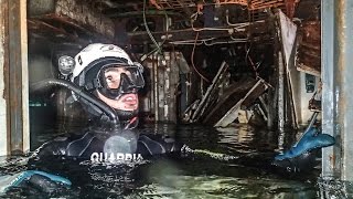 Italian Coast Guard Diving on quotCosta Concordiaquot Wreck  Giglio Island 2013 © Riccardo Lattanzi Video [upl. by Arihaj]