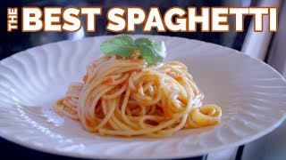 How to make the Perfect Spaghetti with Tomato and Basil from Scarpetta [upl. by Elyak815]