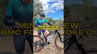 BMC Fourstroke 01 Minireview 🚲🔍  Prueba y Análisis Ciclismo MTB  carlosaizpunbike [upl. by Lednahs670]