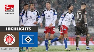 HSV Comes Back After An Embarrassing Start  St Pauli  Hamburger SV  Highlights  Bundesliga 2 [upl. by Yeldnarb]