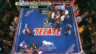 Danny Garcia vs Nate Campbell Round 10 [upl. by Brentt]