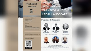 BCI International Lawyers Conference Artificial Intelligence  Transforming Legal Landscape 315 pm [upl. by Krahmer512]