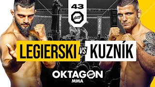 Legierski vs Kuznik  FREE FIGHT  OKTAGON 43 [upl. by Worden471]