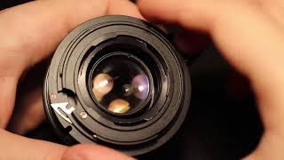 Cheap ExaktaEXA mout  Canon EOS EF adapter problems and solutions [upl. by Boorman]