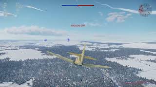 P63 Kingcobra Shoots Down AI Bomber  War Thunder [upl. by Ottillia]