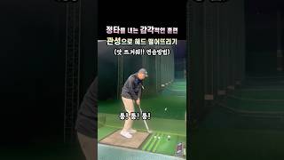 정타를 내는 감각훈련 헤드 떨어뜨리기 앗 뜨거 박상규프로 KPGA 분당그린피아 바디턴 golf 골프 골프레슨 PGA golfswing [upl. by Allys298]