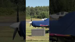 Tecnam P2002JF takeoff Blackbushe Airport aviation planespotter planespotting tecnam [upl. by Killigrew]