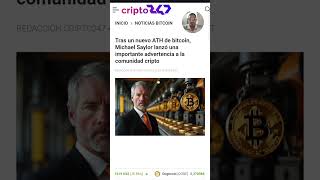 La Advertencia más Importante Sobre Bitcoin criptomonedas btc [upl. by Melania]