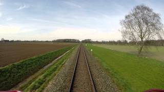 Führerstandsmitfahrt mit der Bentheimer Eisenbahn von Bad Bentheim bis Nordhorn [upl. by Dlonyer691]