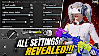 NEW UPDATE 310 😱 BEST SENSITIVITY CODE  CONTROL SETTINGS PUBG MOBILEBGMI  BEST 5 FINGER IPHONE [upl. by Nady]