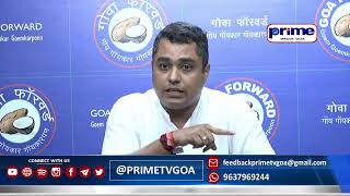 Press Conference by GFP General Secretary Durgadas Kamat on South Goa Collectorate Recruitment [upl. by Phemia]