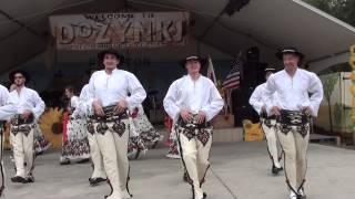 Taniec Zywiecki  Dance Group Wawel at Polish Harvest Festival 2014 Houston TX [upl. by Nahtanod]