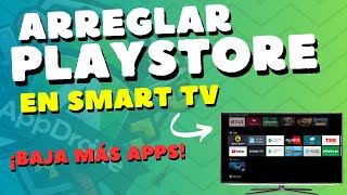 ✅Arreglar Play Store en Smart TV sin Android 2 MÉTODOS ÚNICOS [upl. by Notpmah]