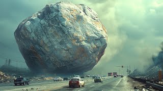 GIGANTIC Rockfalls Caught On Camera [upl. by Rovelli]