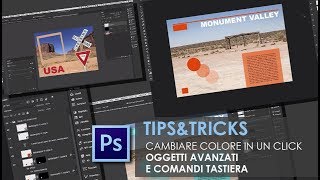 Tutorial Photoshop in Italiano  CAMBIARE COLORE IN UN CLICK  TipsampTricks [upl. by Ahsytal]