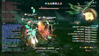 Final Fantasy XIV 10  Garuda Hard Mode Black Mage Burn Strategy [upl. by Eiramalegna]