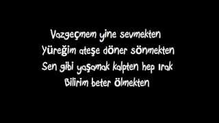 Murat Boz  Vazgeçmem lyrics Zeynep Kaya [upl. by Hosbein]