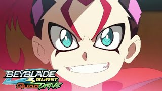 Beyblade Burst Quad Drive episode 3Bel vs RanzoCyclone Roktavor Burst English Dub [upl. by Margarete]