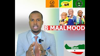 8 Maalmood kadib Somaliland madaxwayne ayay dooranaysaa [upl. by Jaf]