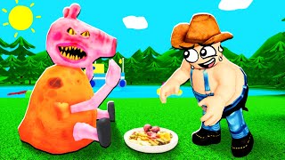 ROBLOX HUNGRY PIGGY [upl. by Amadis992]