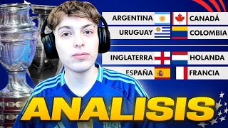 ¿QUIEN GANA LA COPA AMERICA ¿Y LA EUROCOPA ANALISIS DE LAS SEMIFINALES 2024 [upl. by Jeconiah]