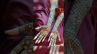 Full hand designs❤️❤️ love hindisong mehndi trending youtubeshortshennashorts ytshortsreels [upl. by Assinna]