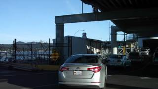 Driving on BC Ferry Nanaimo Vancouver island Canada [upl. by Iahk]