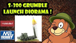 S300 GRUMBLE launch diorama  Build Paint and Weathering [upl. by Olfe]