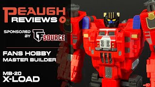 Video Review Fans Hobby Master Builder MB20 XLOAD [upl. by Romney]