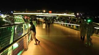 Iran  Tehran Tabiat nature bridge lightning HD [upl. by Grubb81]