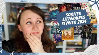 💸 SORTIES LITTÉRAIRES Février 2024 📚 [upl. by Kirsteni]