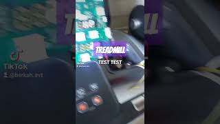 Test treadmill servistreadmill treadmilleror treadmillrusak treadmillworkout [upl. by Afas88]