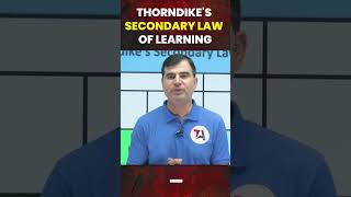 What is THORNDIKES SECONDARY LAW OF LEARNING 🤔🤔 shorts libraryscience rajasthanlibrarian [upl. by Nnaylrebmik]