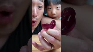 More popping grape jellies This one was coolshortsfeed shortsyoutube [upl. by Roon521]