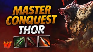 THOR JUGANDO CLEANARDO  Warchi  Smite Master Conquest [upl. by Riess]