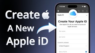 How To Make A New iCloud Account  2024 [upl. by Nylaf]