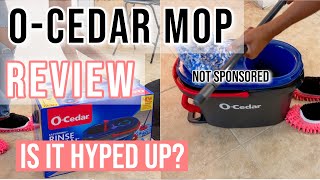 OCedar Rinse Clean Spin Mop  HONEST Review [upl. by Elgar]