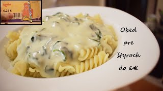 Za jeden stravný lístok obed pre 4 Jednoduché rýchle lacné domáce varenie recept číslo 17 [upl. by Llednahs917]