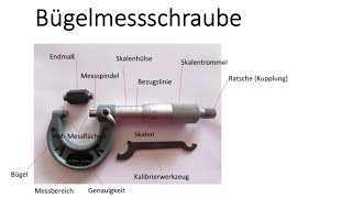 Bügelmessschraube richtig verwenden [upl. by Liebman602]