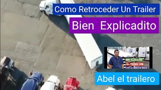 Como Retroceder Un Trailer Bien Explicadito [upl. by Casimire]