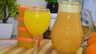 مركز عصير البرتقال والحامض سهل ورااااااائع Sirop concentré orange [upl. by Jonis]