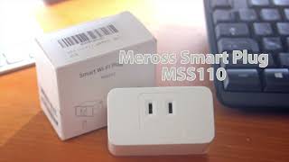 Smart Plug Meross MSS110 [upl. by Arvonio]