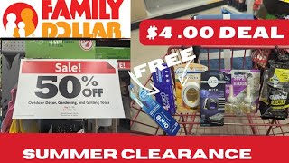 Family Dollar any day deals plus free items  lots of clearance [upl. by Holloway]