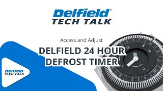 Access and Adjust a 24 Hour Defrost Timer [upl. by Octavius]